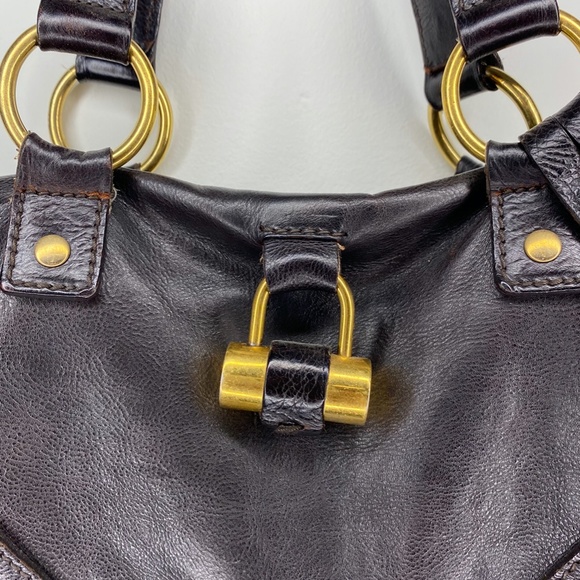 YSL Large Muse Bag - Chocolate Brown - Picture 2 of 12